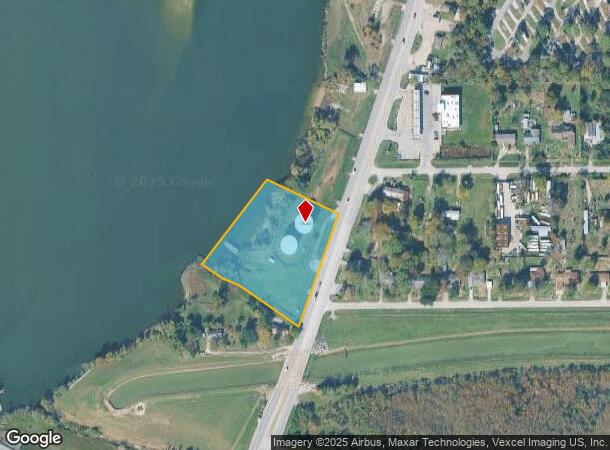  1900 S Main St, Highlands, TX Parcel Map