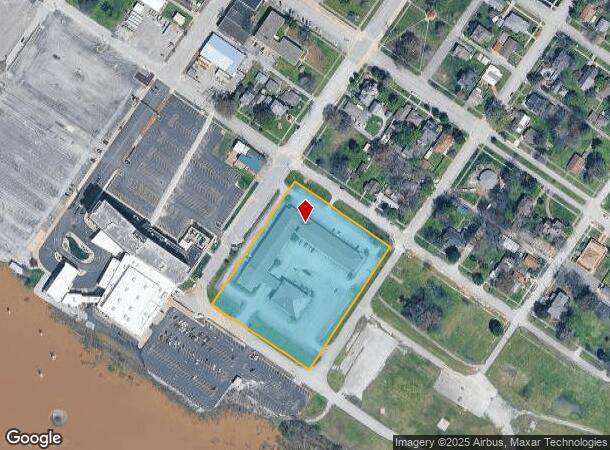 203 E Front St, Metropolis, IL Parcel Map