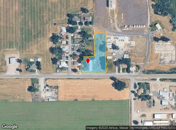 4473 W 13400 N, Cornish, UT Parcel Map