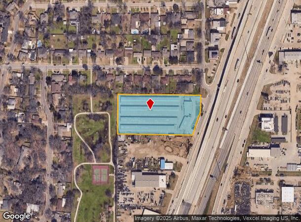 1205 Darr St, Irving, TX Parcel Map