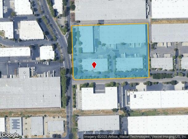 2385 Lincoln Ave, Hayward, CA Parcel Map