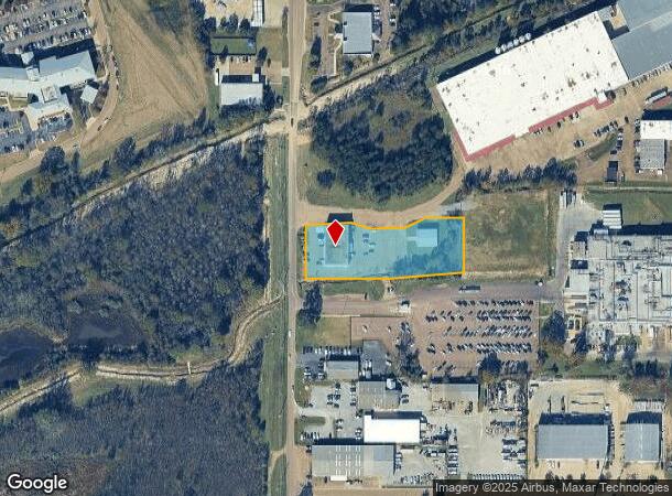  4400 Mangum Dr, Flowood, MS Parcel Map