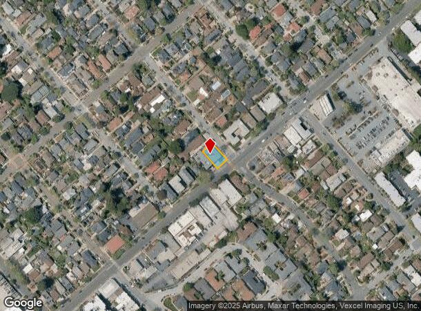 600 Peninsula Ave, Burlingame, CA Parcel Map