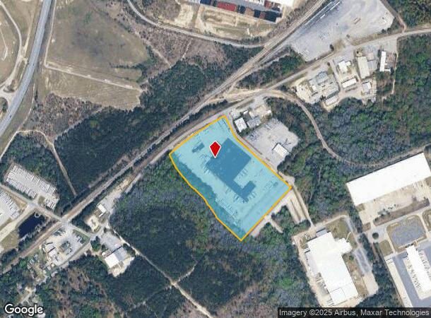  1782 Old Dunbar Rd, West Columbia, SC Parcel Map