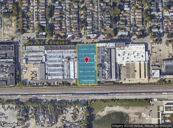  5851 W Dickens Ave, Chicago, IL Parcel Map