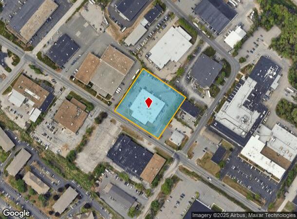  107 Northeastern Blvd, Nashua, NH Parcel Map