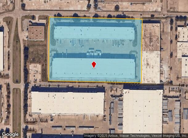  1215 W Crosby Rd, Carrollton, TX Parcel Map
