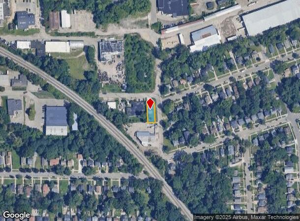1633 Blaine Ave Se, Grand Rapids, MI Parcel Map