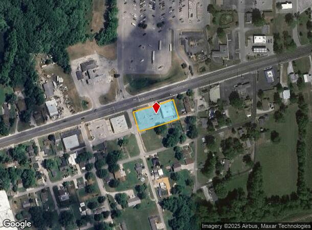  2103 E National Ave, Brazil, IN Parcel Map