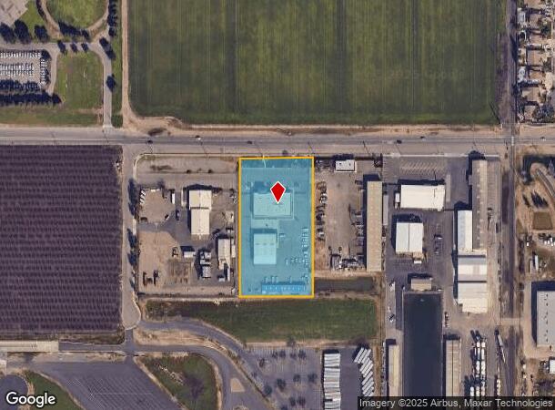 480 Service Rd, Ceres, CA Parcel Map