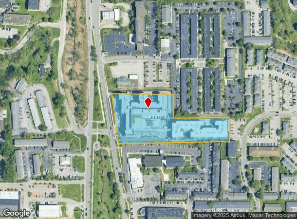  1800 N Walnut St, Bloomington, IN Parcel Map