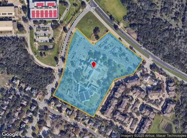  3701 W Slaughter Ln, Austin, TX Parcel Map