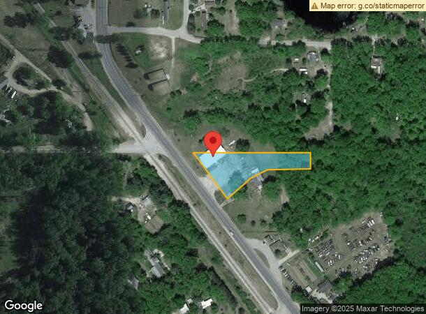  7198 N Woodbridge Dr, Brohman, MI Parcel Map