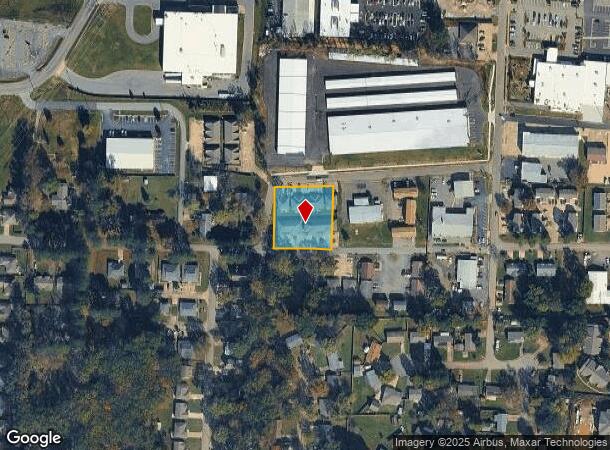 1105 W Elm St, Cabot, AR Parcel Map