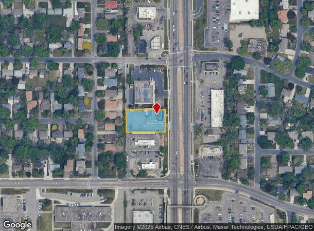  4920 Central Ave Ne, Minneapolis, MN Parcel Map