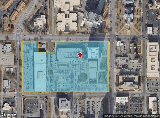  455 N Main St, Wichita, KS Parcel Map