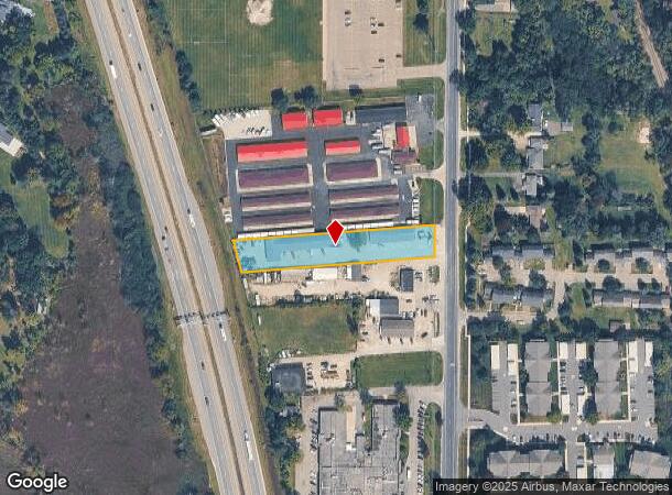 8741 Main St, Whitmore Lake, MI Parcel Map