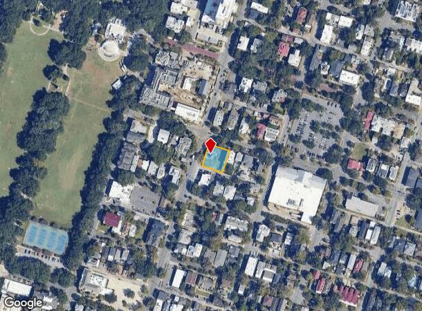  203 E Gwinnett St, Savannah, GA Parcel Map