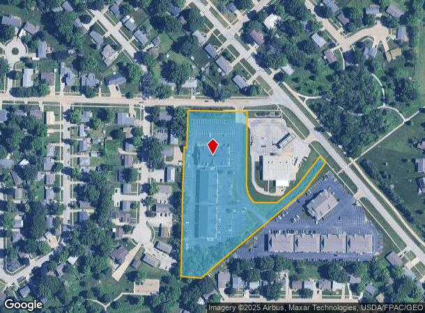 125 E Zeller St, North Liberty, IA Parcel Map
