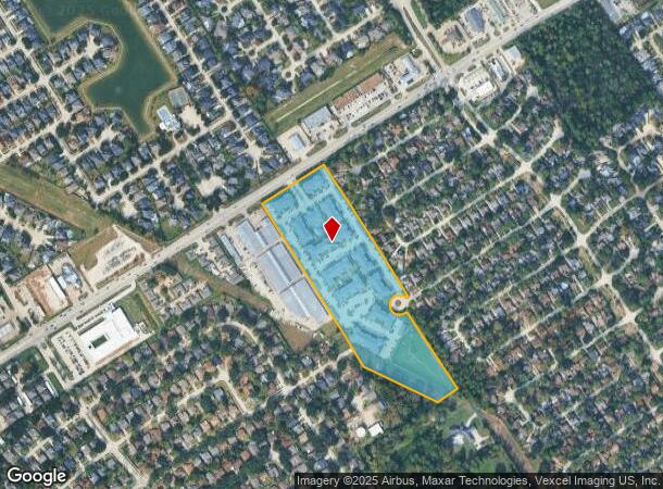  4115 Louetta Rd, Spring, TX Parcel Map