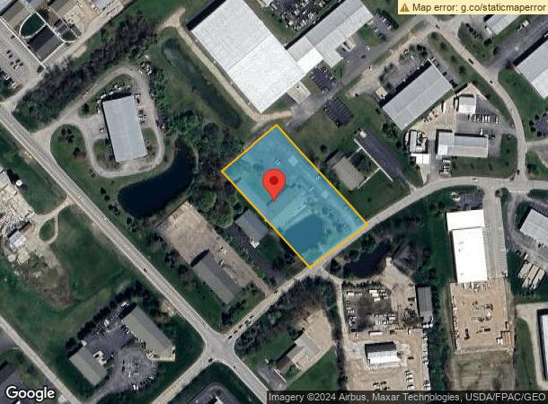  8110 Corporate Blvd, Plain City, OH Parcel Map