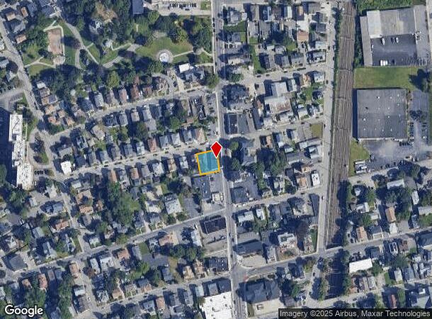  500 Broad St, Central Falls, RI Parcel Map