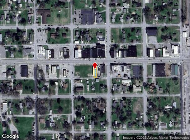  109 W Franklin St, Sesser, IL Parcel Map
