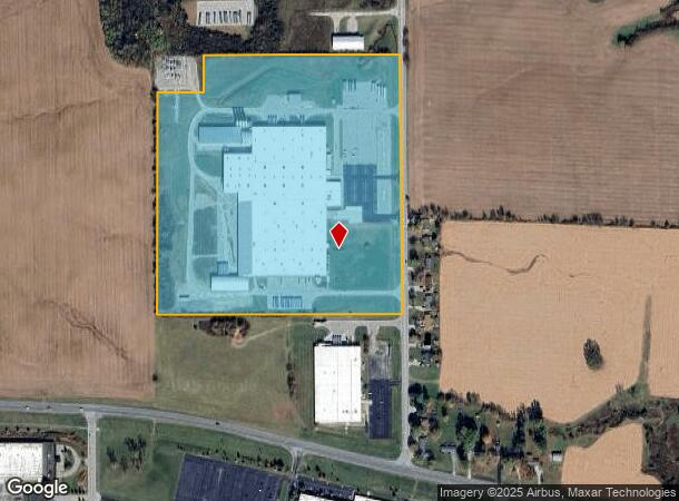  750 S Fillmore Rd, Greencastle, IN Parcel Map