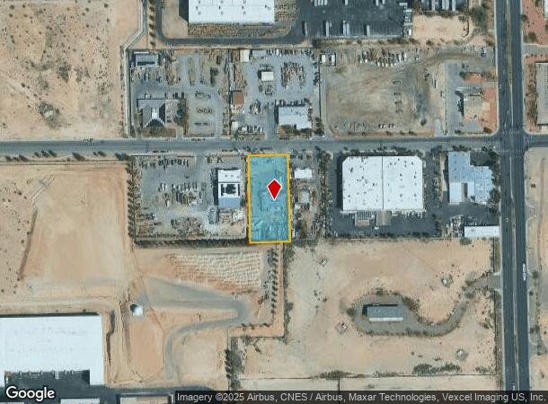 1625 W Brooks Ave, North Las Vegas, NV Parcel Map
