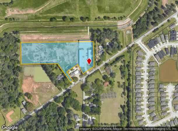  503 E Hufsmith Rd, Tomball, TX Parcel Map