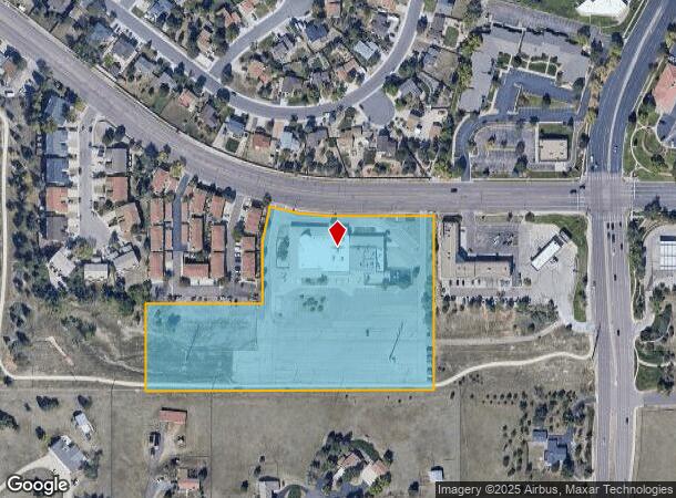 2655 Briargate Blvd, Colorado Springs, CO Parcel Map