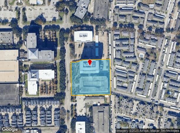 3151 Briarpark Dr, Houston, TX Parcel Map