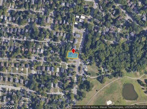  1401 Glenbeck Ave, Dayton, OH Parcel Map