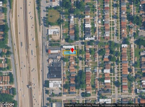 7708 S Wabash Ave, Chicago, IL Parcel Map