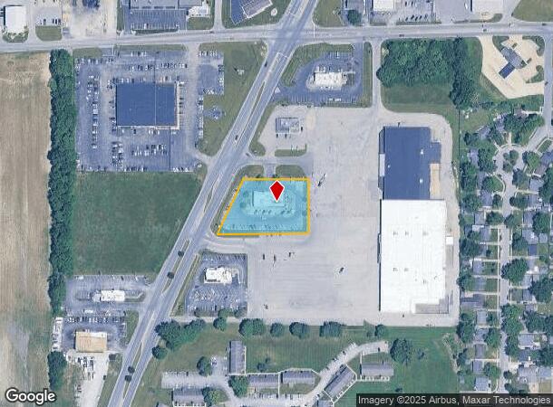 2830 Broadway St, Anderson, IN Parcel Map