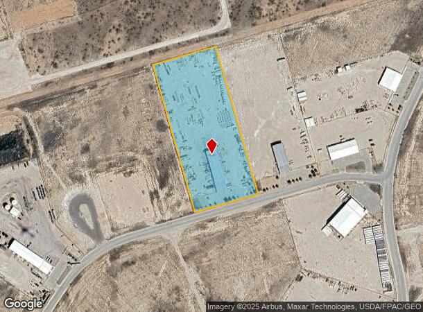 11814 Jordy Rd, Midland, TX Parcel Map