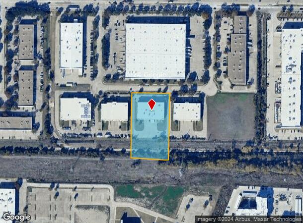  2860 Guilder Dr, Plano, TX Parcel Map