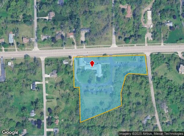 21575 W 10 Mile Rd, Southfield, MI Parcel Map