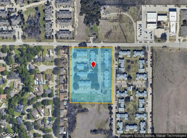  300 W Wintergreen Rd, Desoto, TX Parcel Map