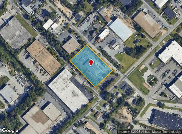 1419 Knecht Ave, Halethorpe, MD Parcel Map