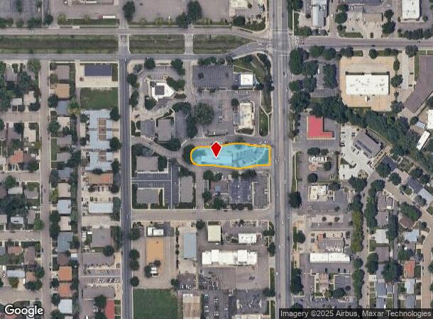 2025 Main St, Longmont, CO Parcel Map