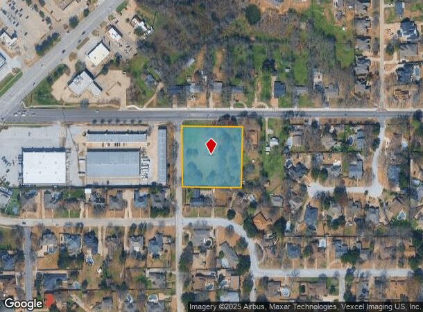 105 Cheek Sparger Rd, Colleyville, TX Parcel Map