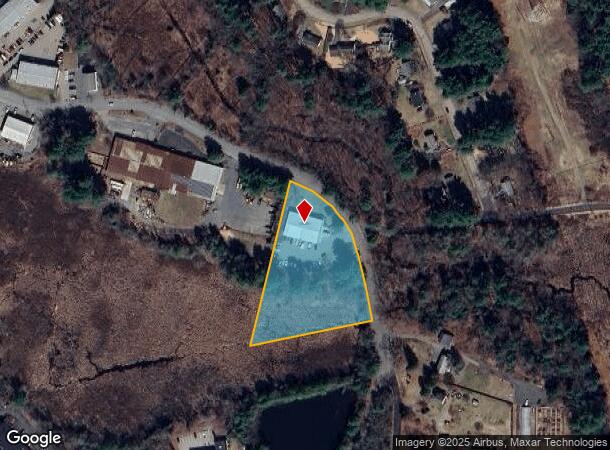 71 Whitney St, Holliston, MA Parcel Map