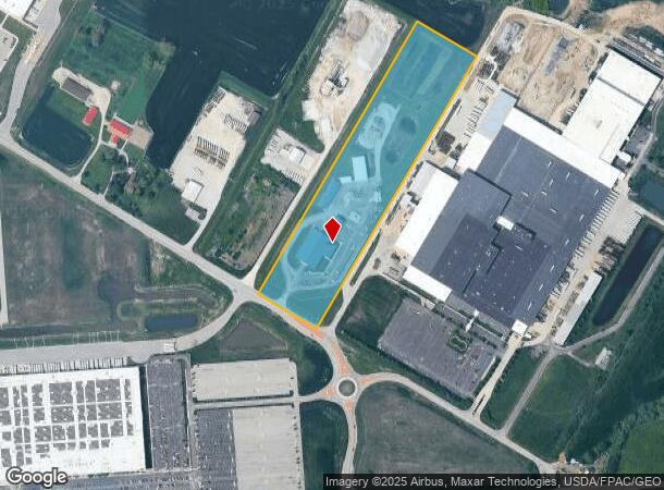 6640 State Route 29, West Jefferson, OH Parcel Map