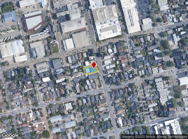  1412 9Th St, Berkeley, CA Parcel Map