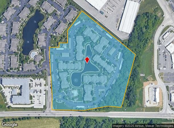  1200 Greenfield Pl, O Fallon, IL Parcel Map