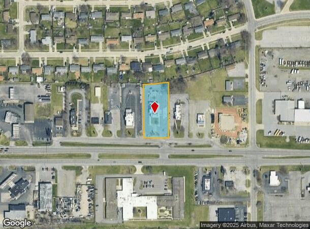  5021 W Western Ave, South Bend, IN Parcel Map