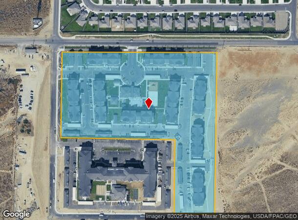 10602 Burns Rd, Pasco, WA Parcel Map