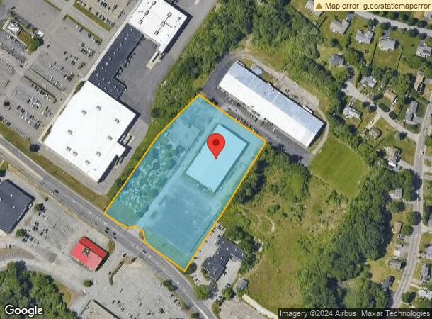  1300 Fall River Ave, Seekonk, MA Parcel Map