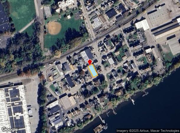 154 3Rd St, Pittsburgh, PA Parcel Map